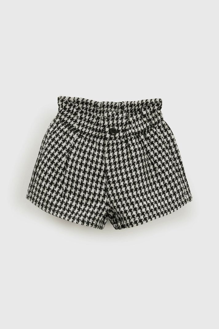 Short Negro Cuadros