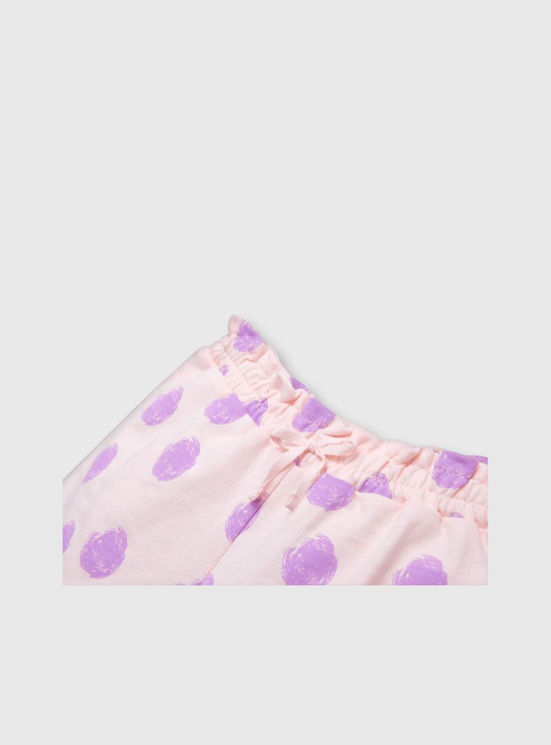 Short De Bebe Niña Estampado Rosado (3 A 36 Meses) Colloky-2