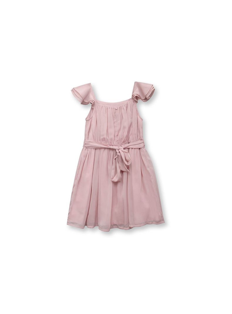 Vestido De Niña Ceremonia Rosado (2 A 12 Años) Colloky-1