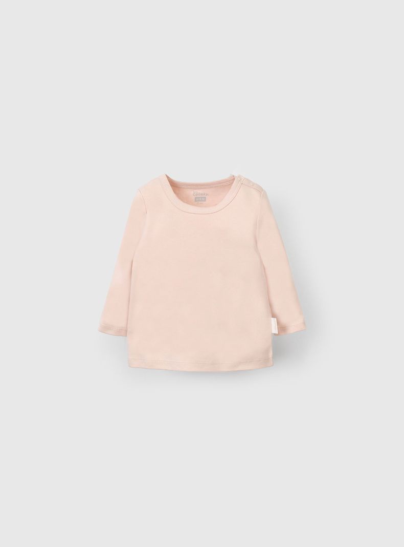 Camiseta baby Niña Rosado 55929 Colloky-2