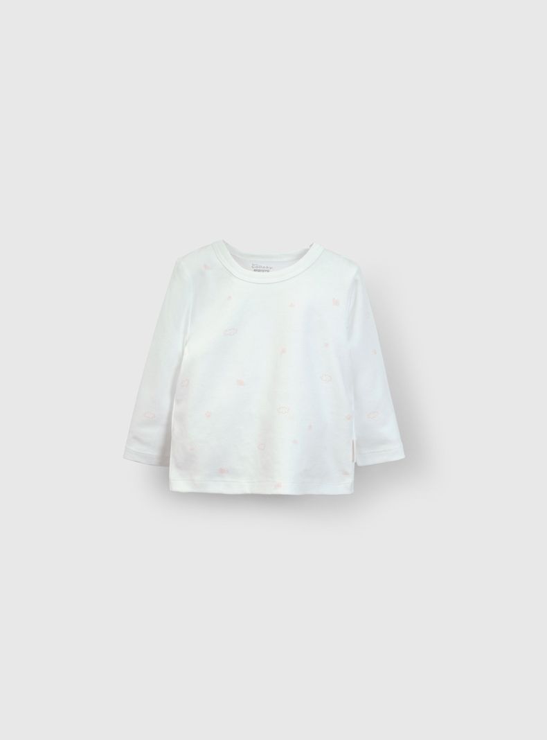 Camiseta baby Niña Rosado 55929 Colloky-3