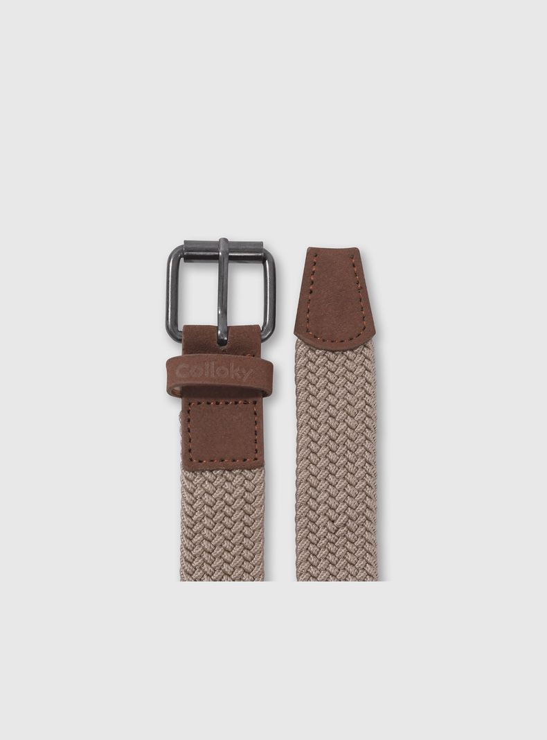 Cinturón Unisex Beige 55415 Colloky-2