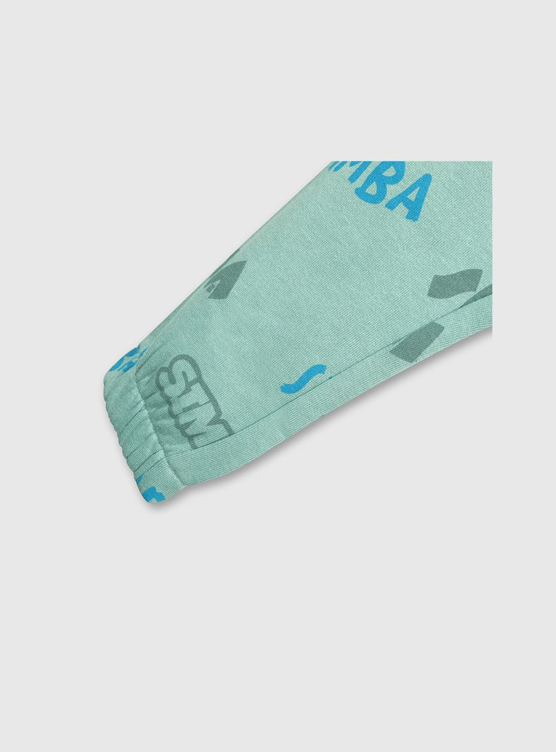 Pantalon Buzo Niño Verde 52956 Colloky-2