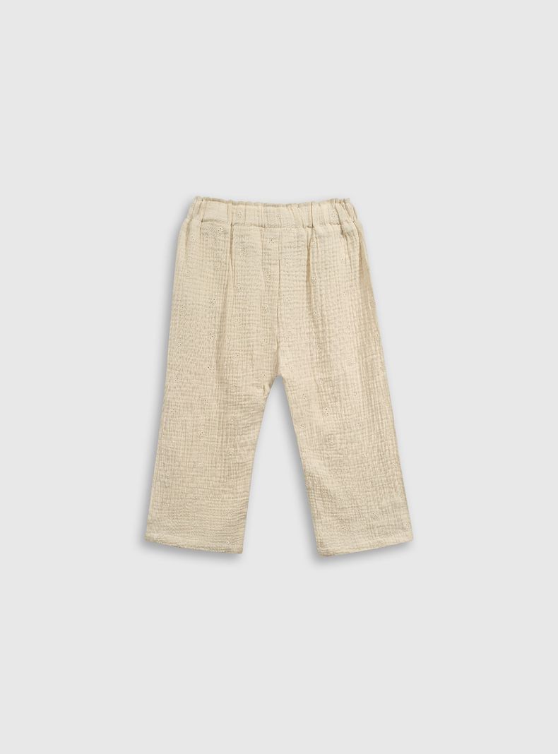 Pantalón Niña Beige 54842 Colloky-1