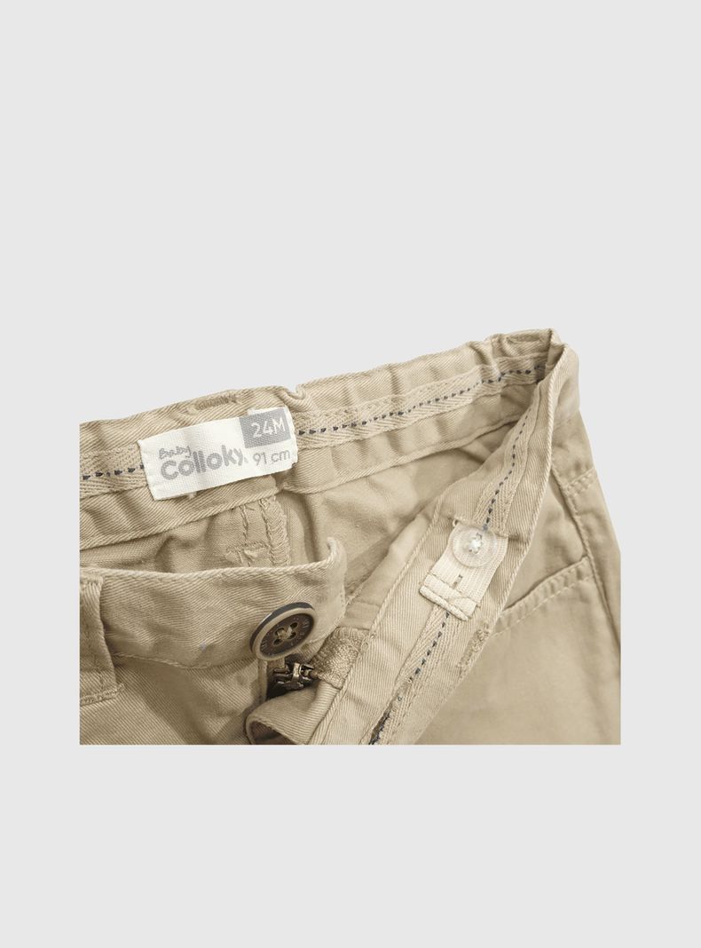 Pantalon Niño Beige 49679 COLLOKY-2