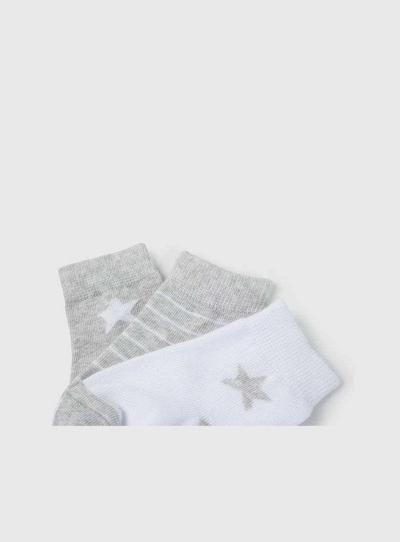 Calcetín Deportivo Niño Gris 55404 Colloky-2