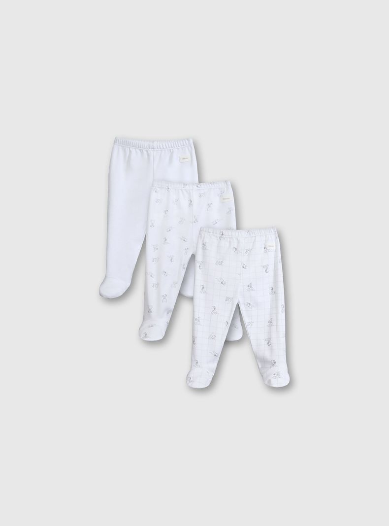 Panty Ballerina Unisex Blanco 54250 Colloky-0