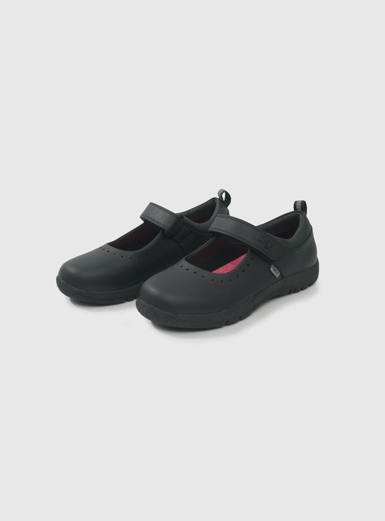 Zapatos Escolares Niña Negro 49396 Colloky-0