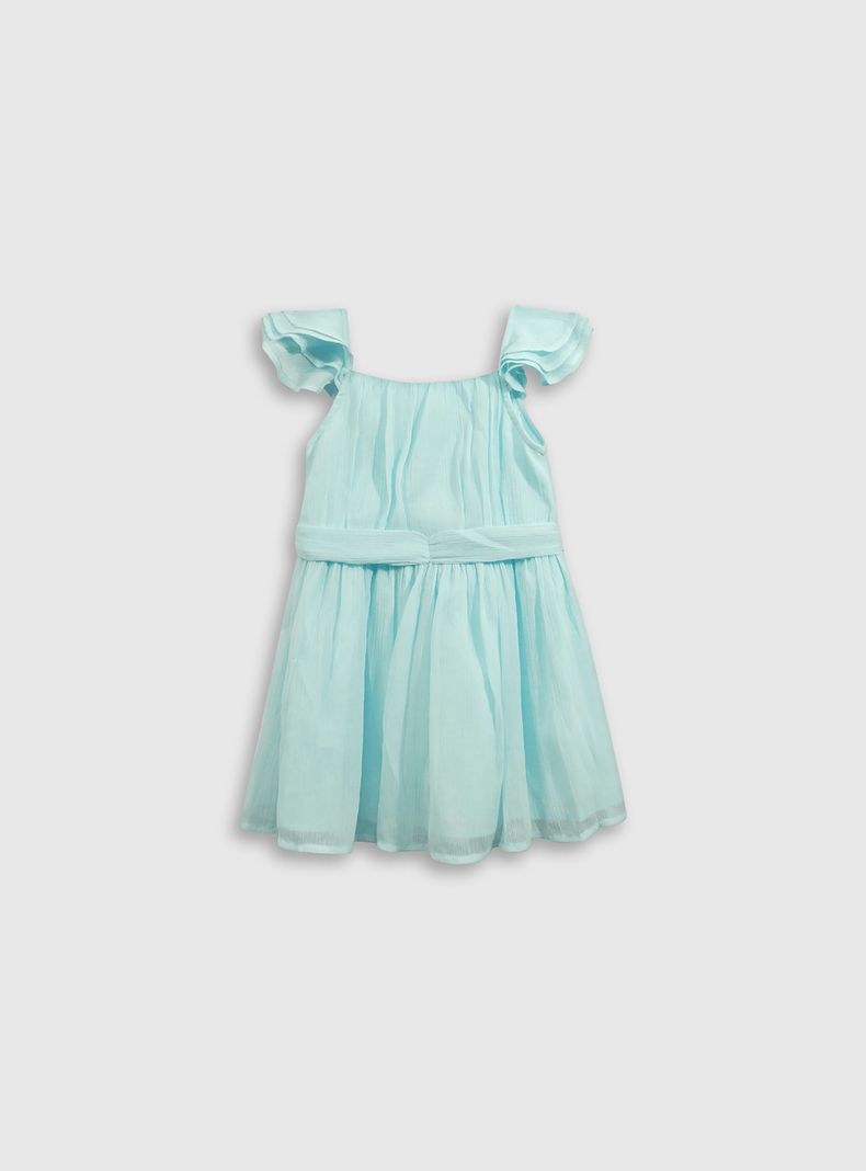Vestido Niña Celeste 54897 Colloky-1