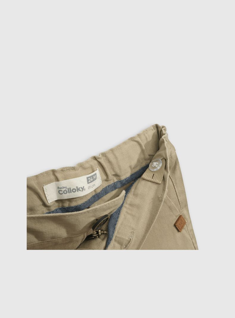 Bermuda Niño Beige 54623 Colloky-2