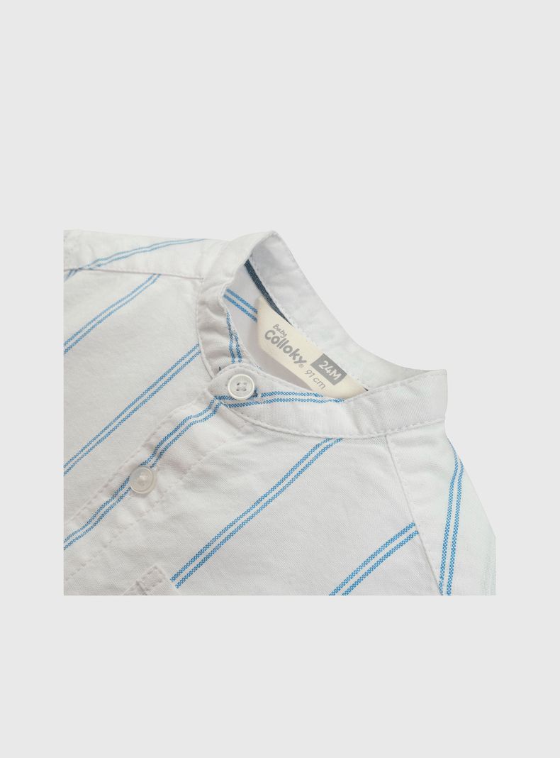 Camisa Niño Blanco 56265 Colloky-2