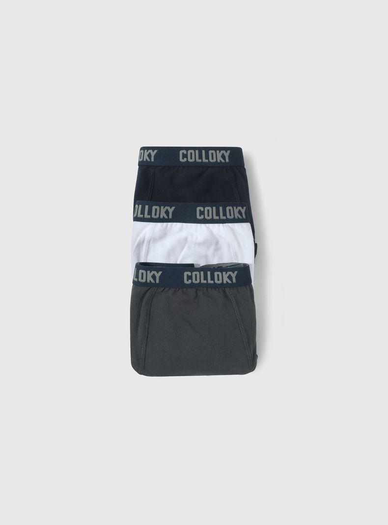 Calzoncillo Niño Blanco 55706 Colloky-0