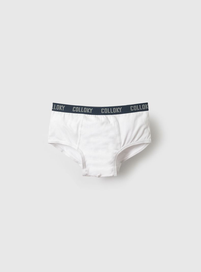 Calzoncillo Niño Blanco 55706 Colloky-3