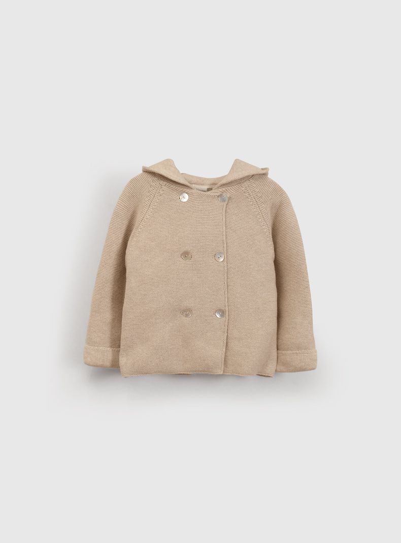 Abrigo Niña Beige 56245 Colloky-0