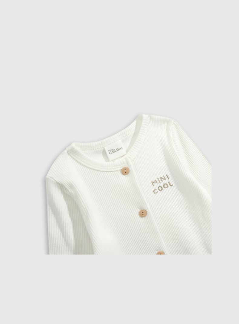 Osito Unisex Blanco 55266 Colloky-2