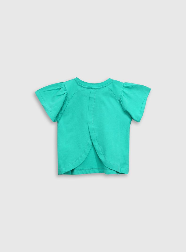 Polera Niña Verde 54856 Colloky-1
