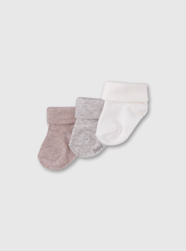Calcetín Corto Unisex Gris 54205 Colloky-0