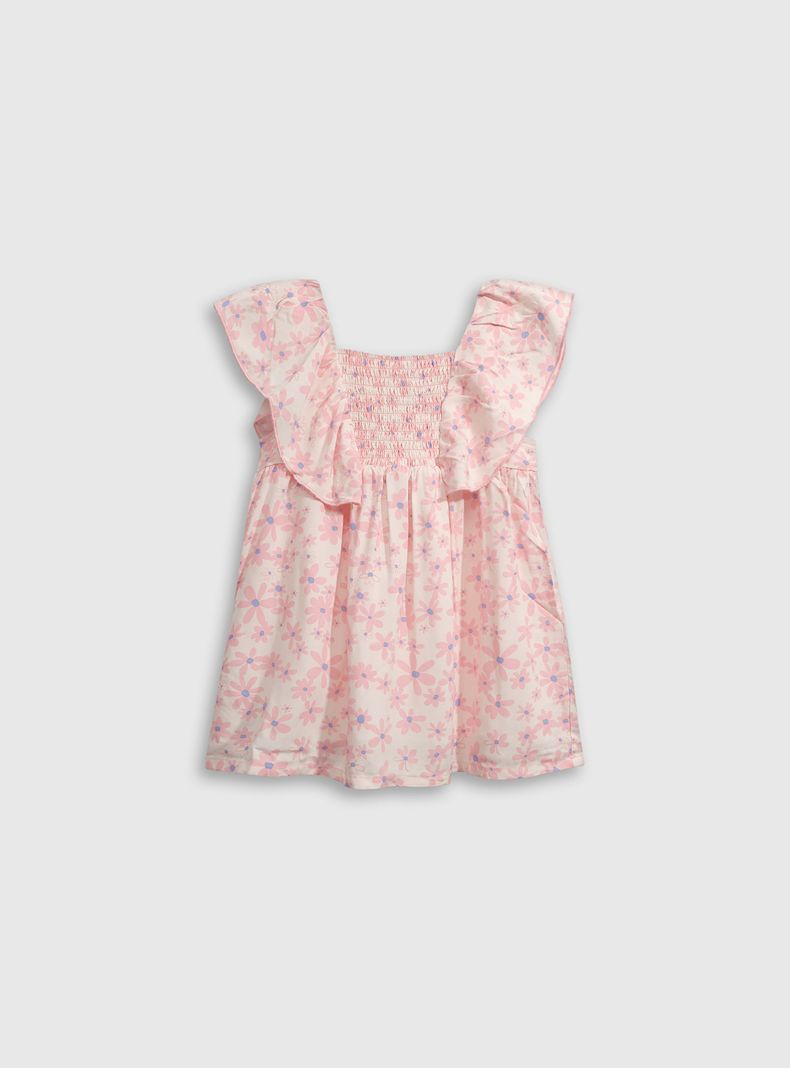 Vestido Niña Rosado 54903 Colloky-0