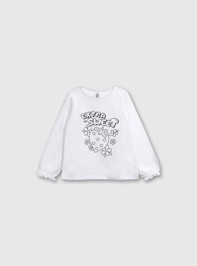 Polera Niña Blanco 54320 Colloky-2