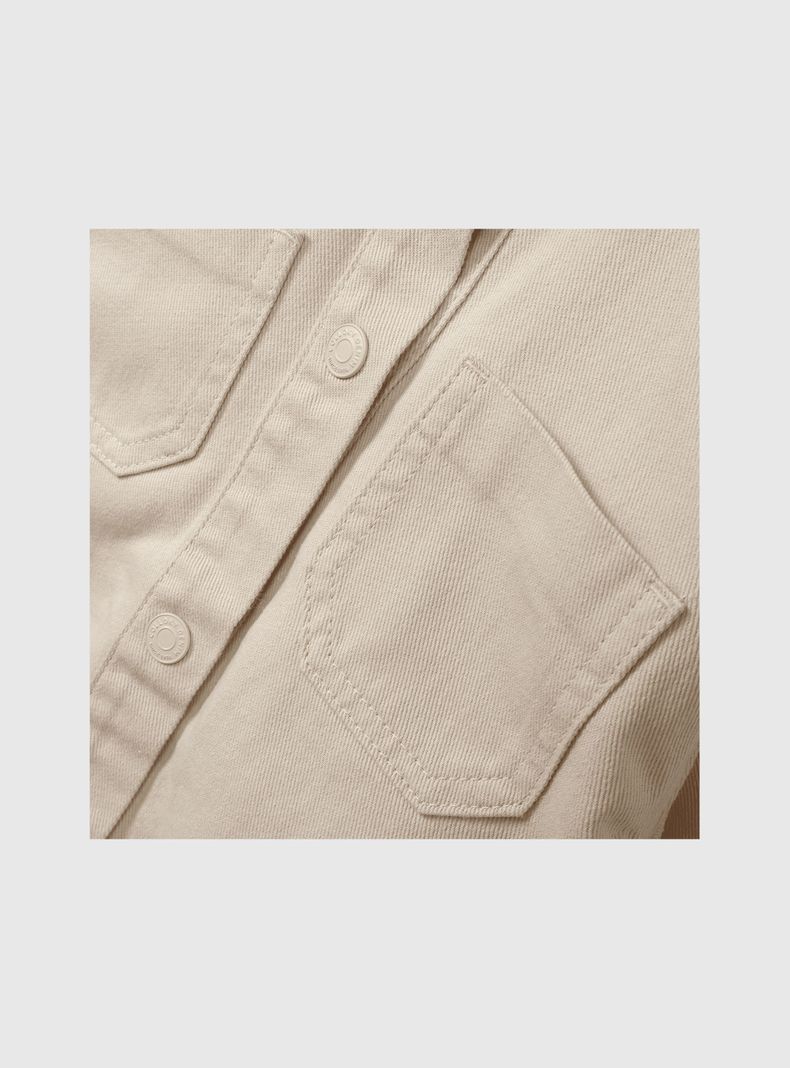 Camisa Unisex Beige 55939 Colloky-3