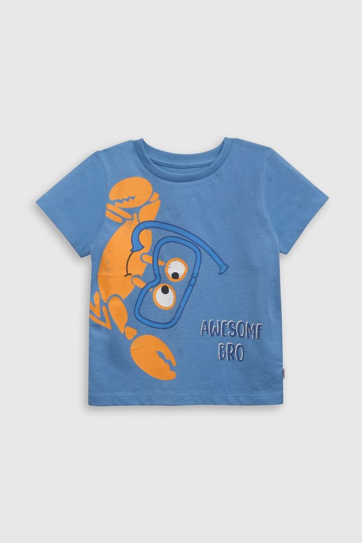 Polera Básica Celeste