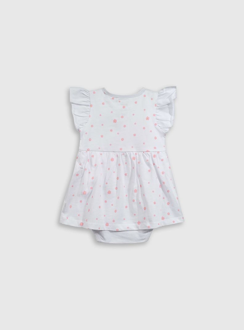 Vestido Niña Blanco 54985 Colloky-1