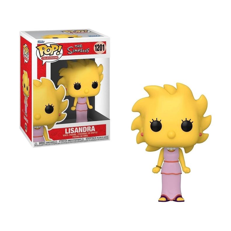 Lisandra - Funko Pop! Los Simpsons 1201 - Comercial Belsan Amarillo