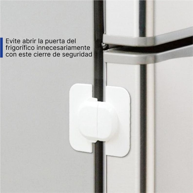 Pack 2 Seguro Para Puerta De Refrigerador-2
