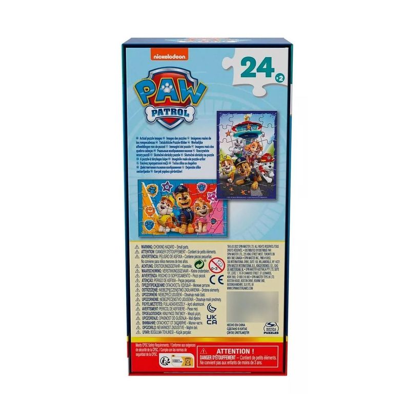 Set 2 rompecabezas Paw Patrol lenticular 3D-2