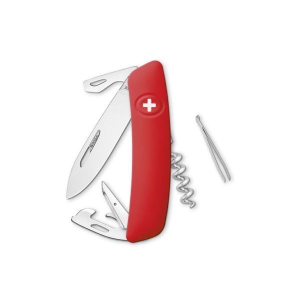 Navaja Swiza D03 Rojo  - Navaja Suiza con 11 funciones-0