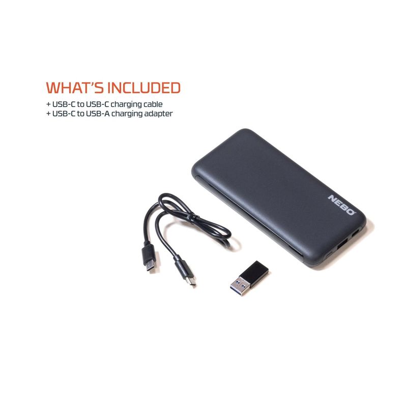 Batería Externa Power Bank Nebo 10000 mAh Power Delivery-3