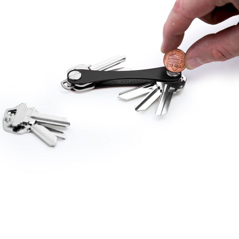 Organizador de Llavero para 8 llaves KeySmart Original Negro-3
