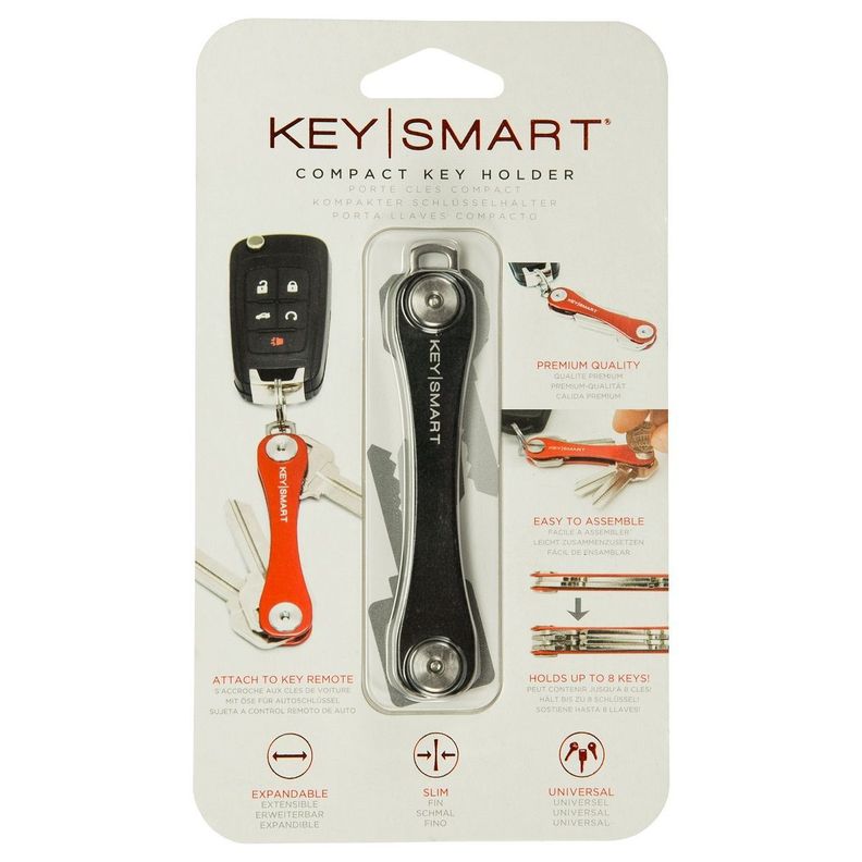 Organizador de Llavero para 8 llaves KeySmart Original Negro-4