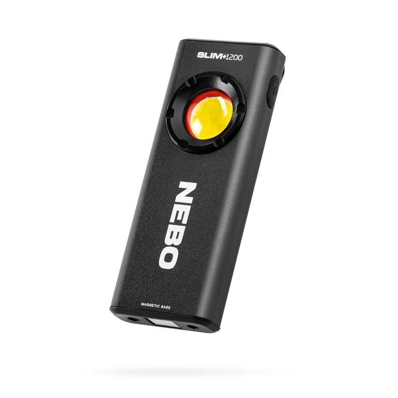 Linterna de Bolsillo Recargable NEBO Slim +1200 Lúmenes con Power Bank-0
