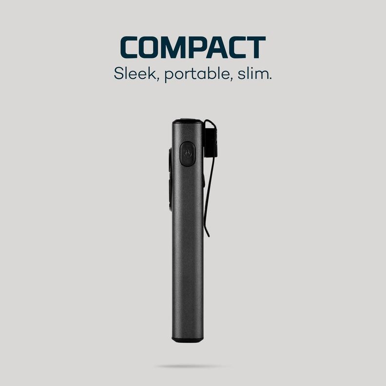 Linterna de Bolsillo Recargable NEBO Slim +1200 Lúmenes con Power Bank-4
