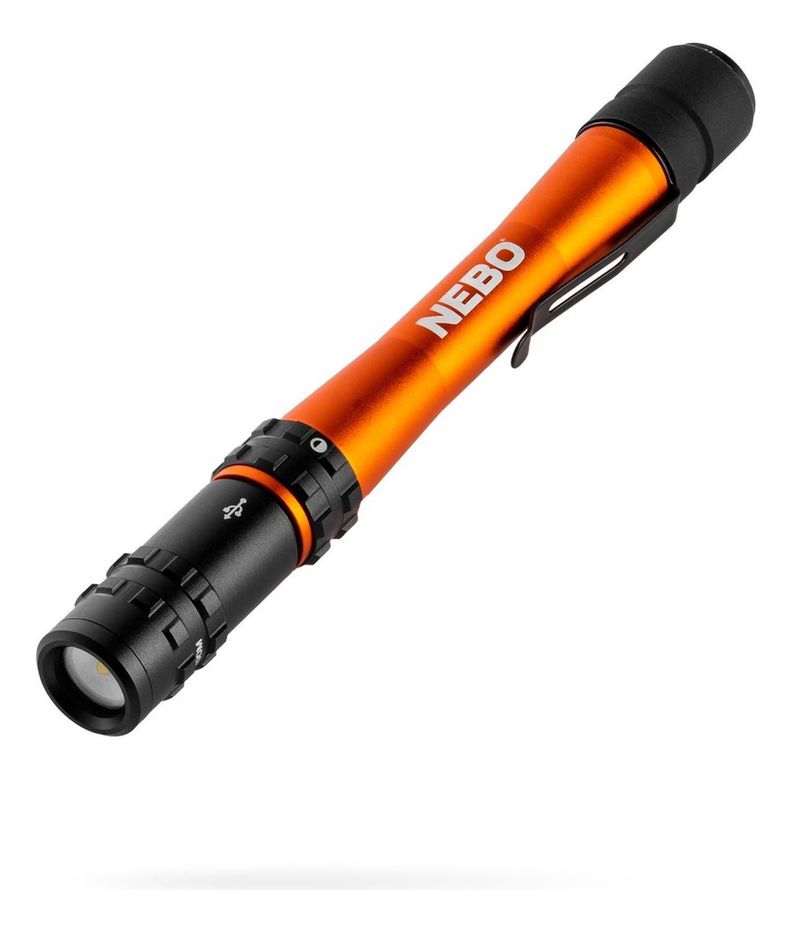 Linterna Tipo Lápiz Recargable Nebo Master Serie 500 Lumenes-0