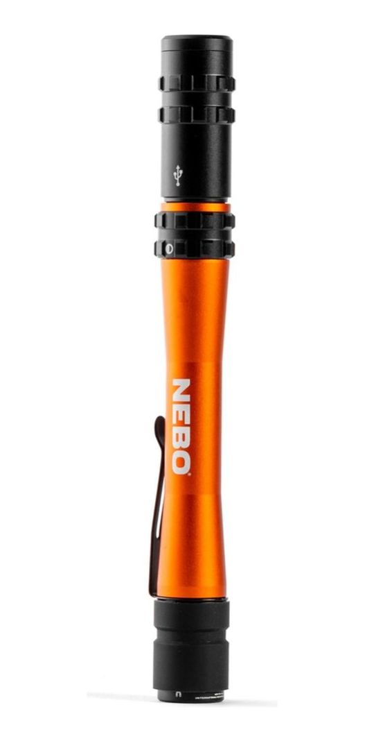 Linterna Tipo Lápiz Recargable Nebo Master Serie 500 Lumenes-1