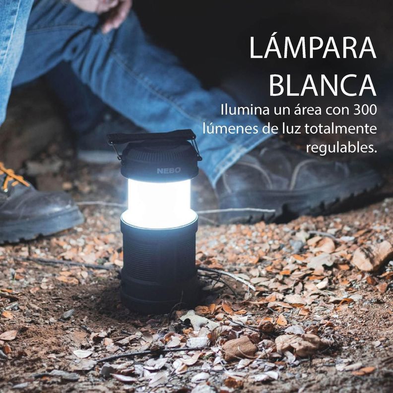 Lámpara De Camping Y Linterna Recargable Big Poppy Nebo-6