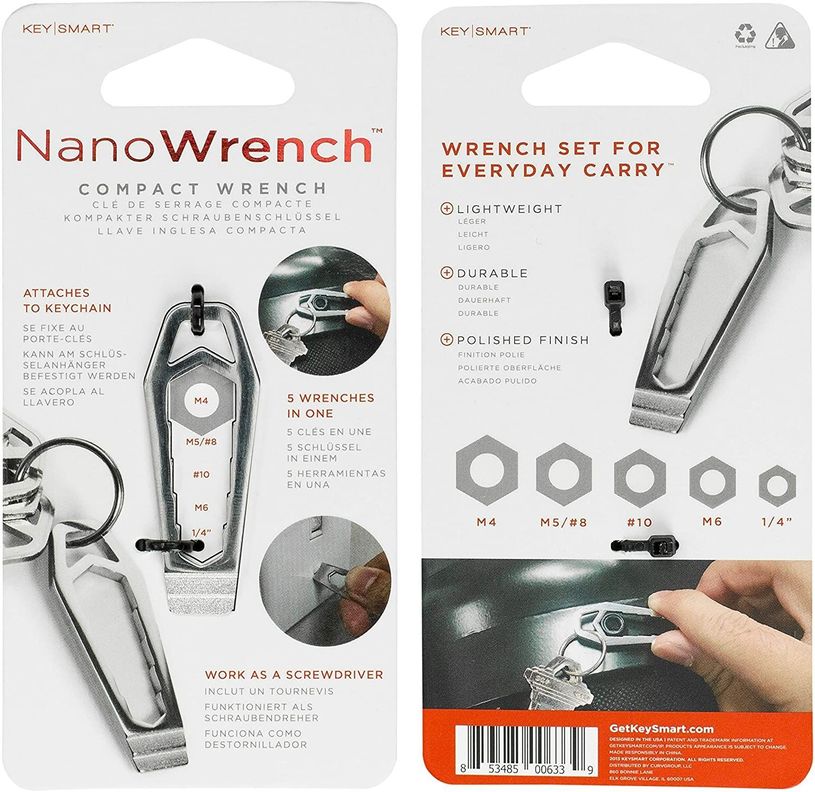 Llave Inglesa Compacta de Llavero NanoWrench-6