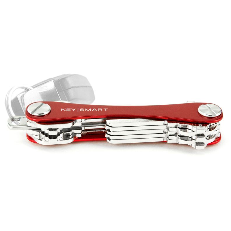 Organizador de Llavero para 8 llaves KeySmart Original Rojo-0