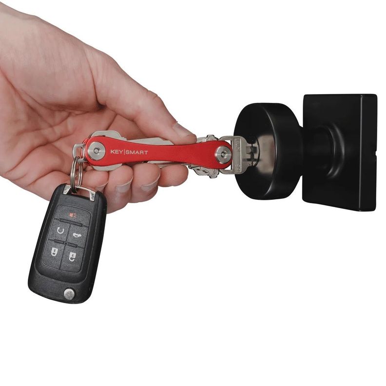 Organizador de Llavero para 8 llaves KeySmart Original Rojo-2