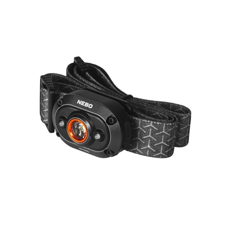 Linterna Frontal Recargable NEBO Mycro 400 Lumenes Gris Oscuro