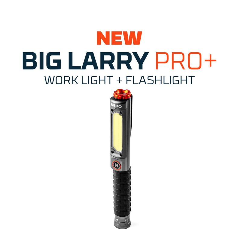 Linterna Recargable con luz de trabajo NEBO Big Larry PRO+ 600-9