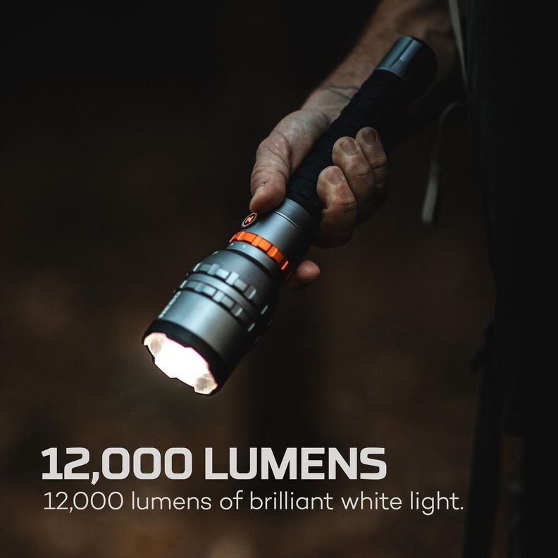Linterna Recargable Nebo Davinci 12000 Lumenes con Dial Magnético-2