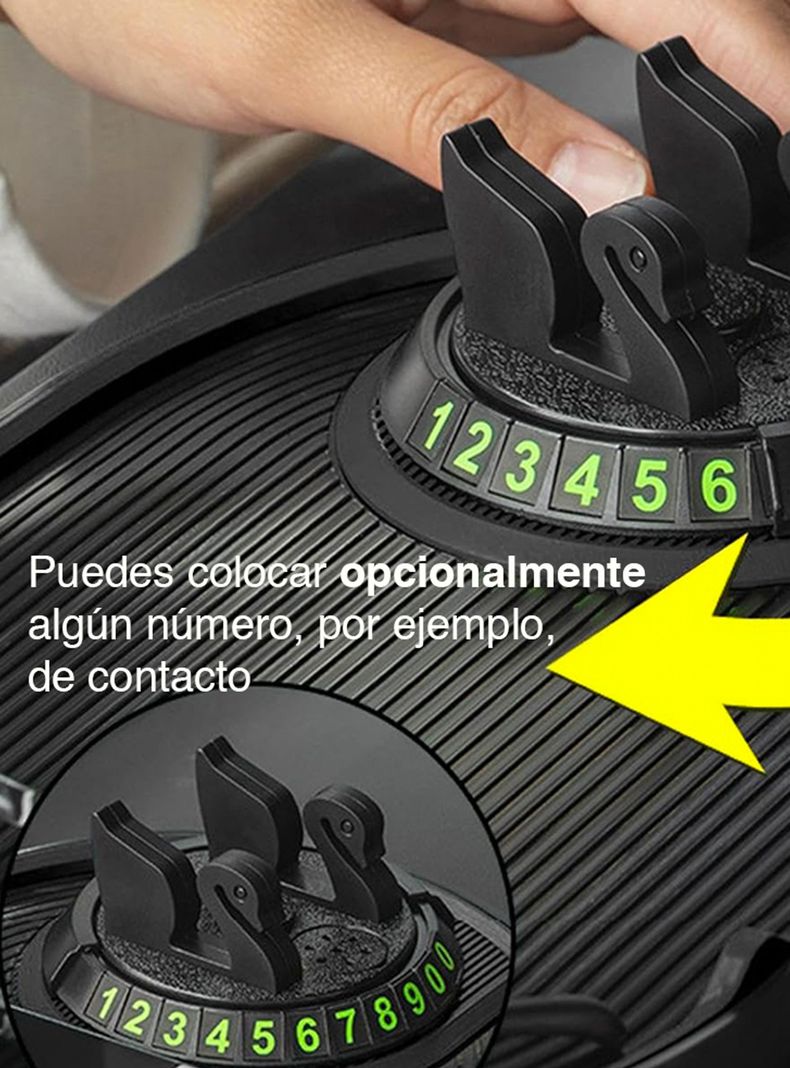 Soporte Antideslizante Celular Para Auto lentes	-5