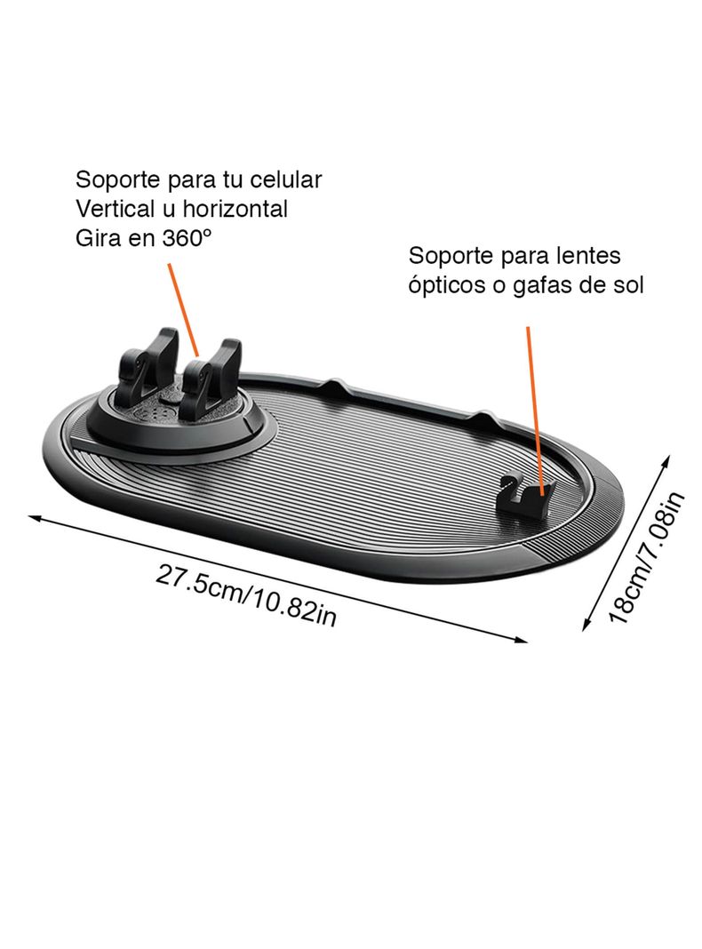 Soporte Antideslizante Celular Para Auto lentes	-7
