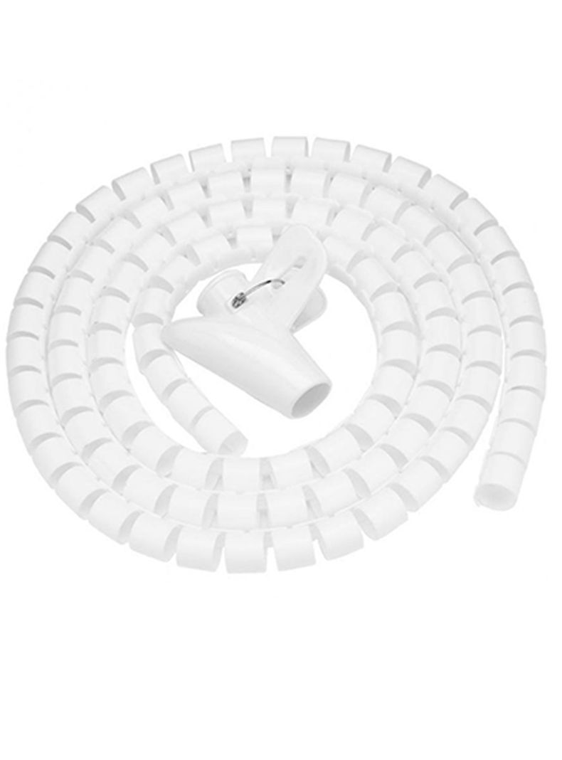 Protector De Cables Electricos 2 Mts Blanco-0