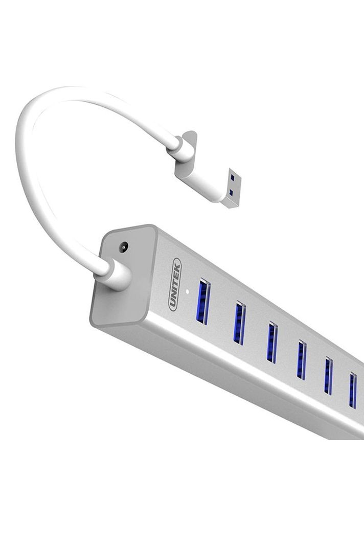Hub USB 3.0 de 7 puertos energizado Unitek Y-3090	-2