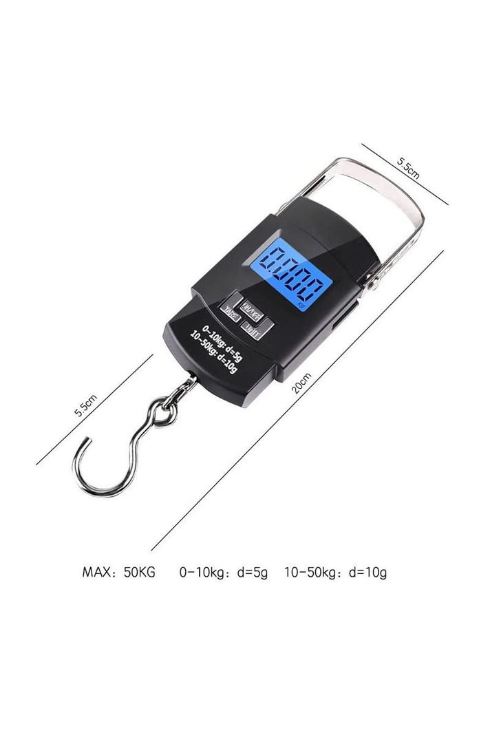 Pesa báscula pesador digital de maletas 50 KG-1
