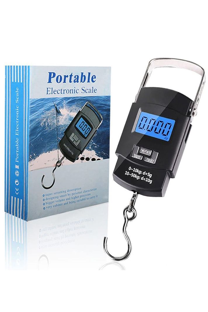Pesa báscula pesador digital de maletas 50 KG-3
